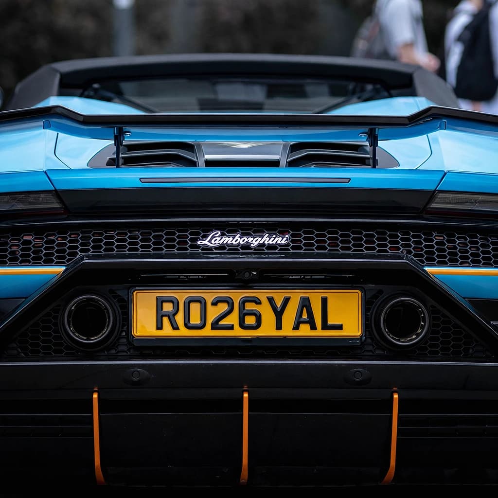 Rare Private Car Registrations - Royal