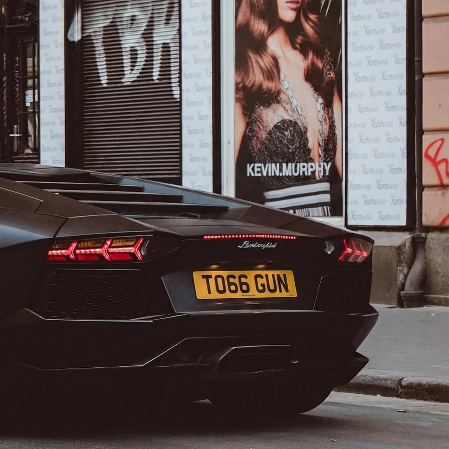 Valuable Private Number Plates - Top Gun